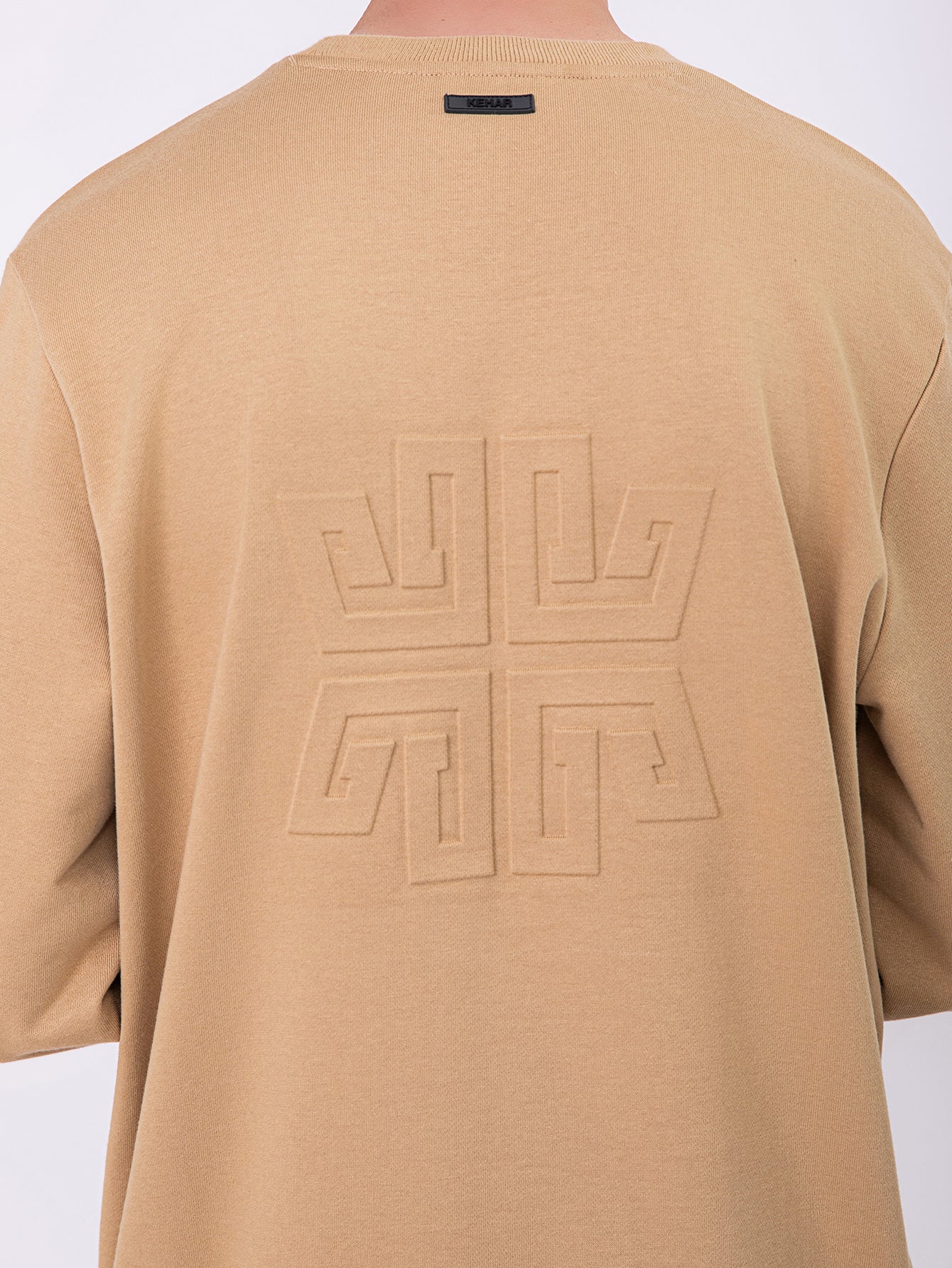 SIGNATURE BEIGE SWEATSHIRT