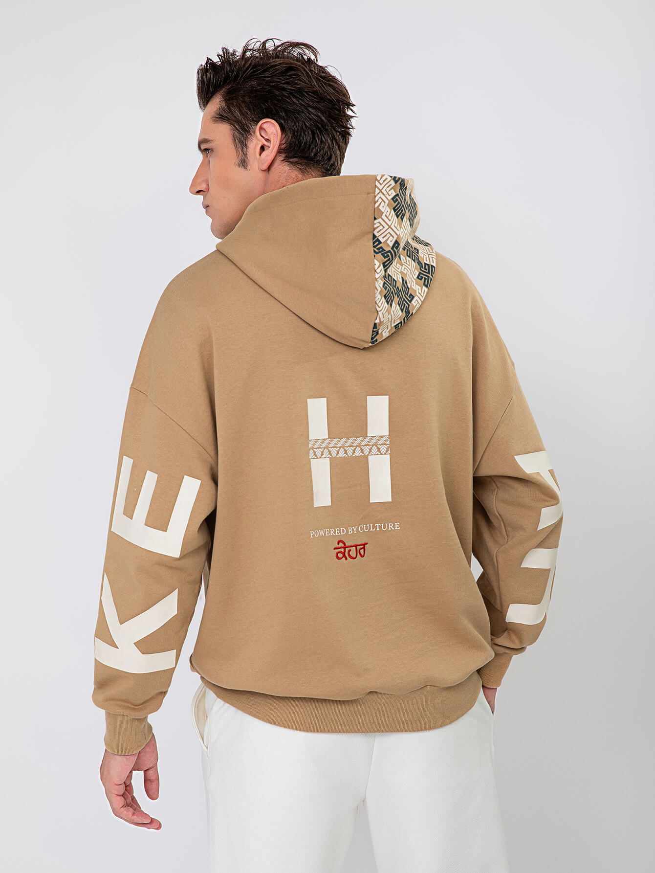 ARTISAN HERITAGE HOODIE BEIGE