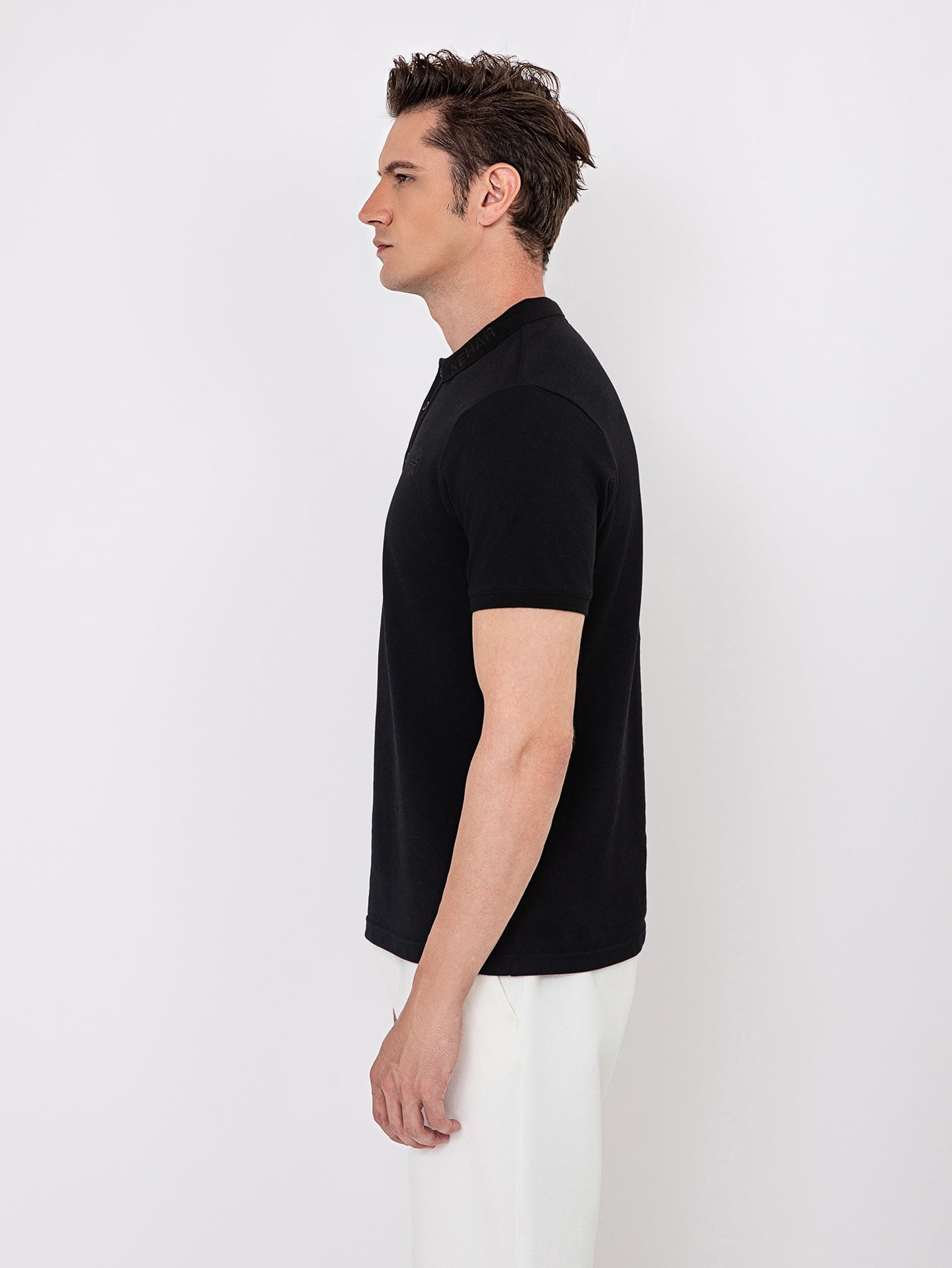 SIGNATURE POLO BLACK