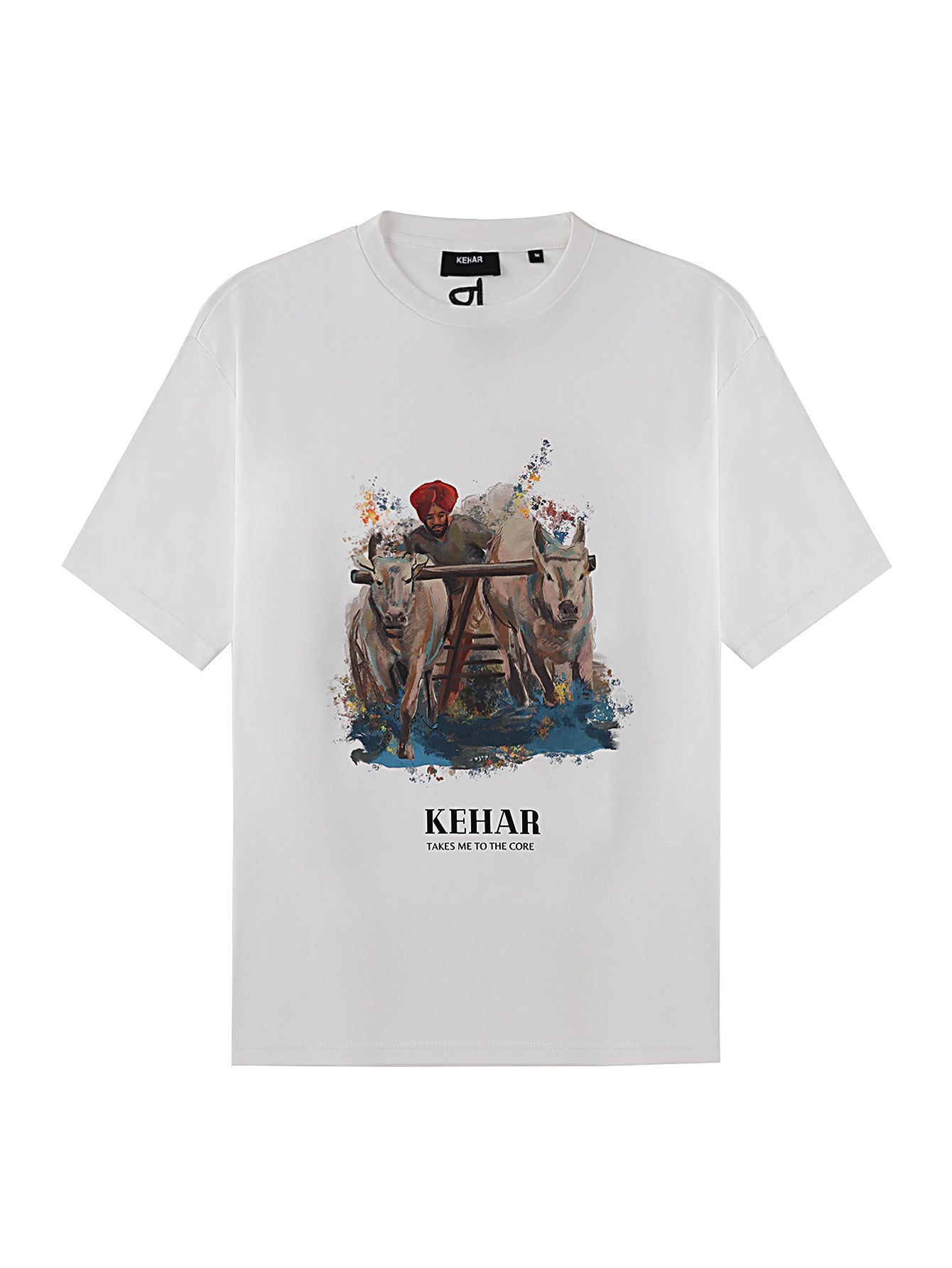 ORIGINAL FARMER ARTWORK TEE WHITE