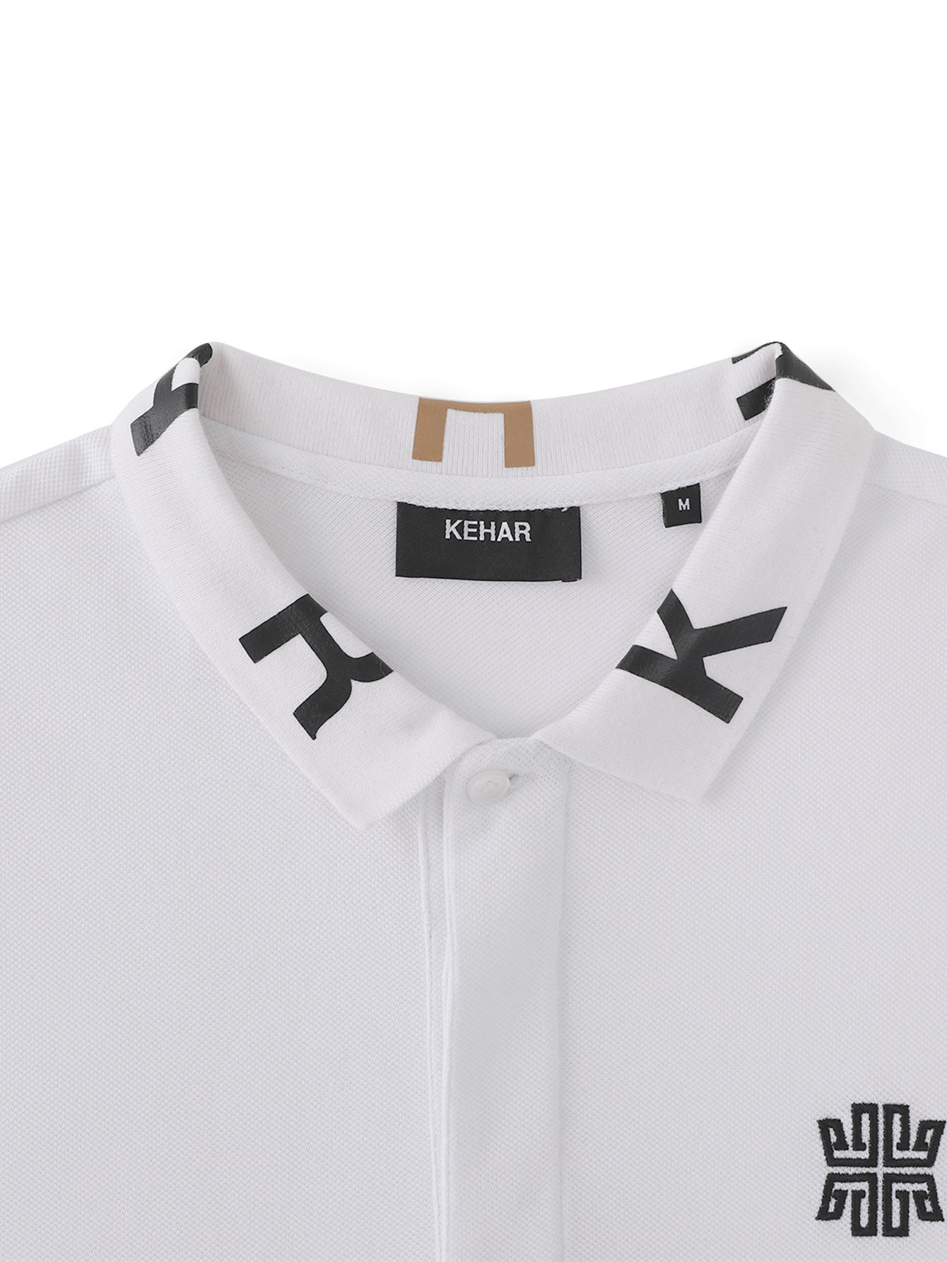 PIQUE POLO WHITE