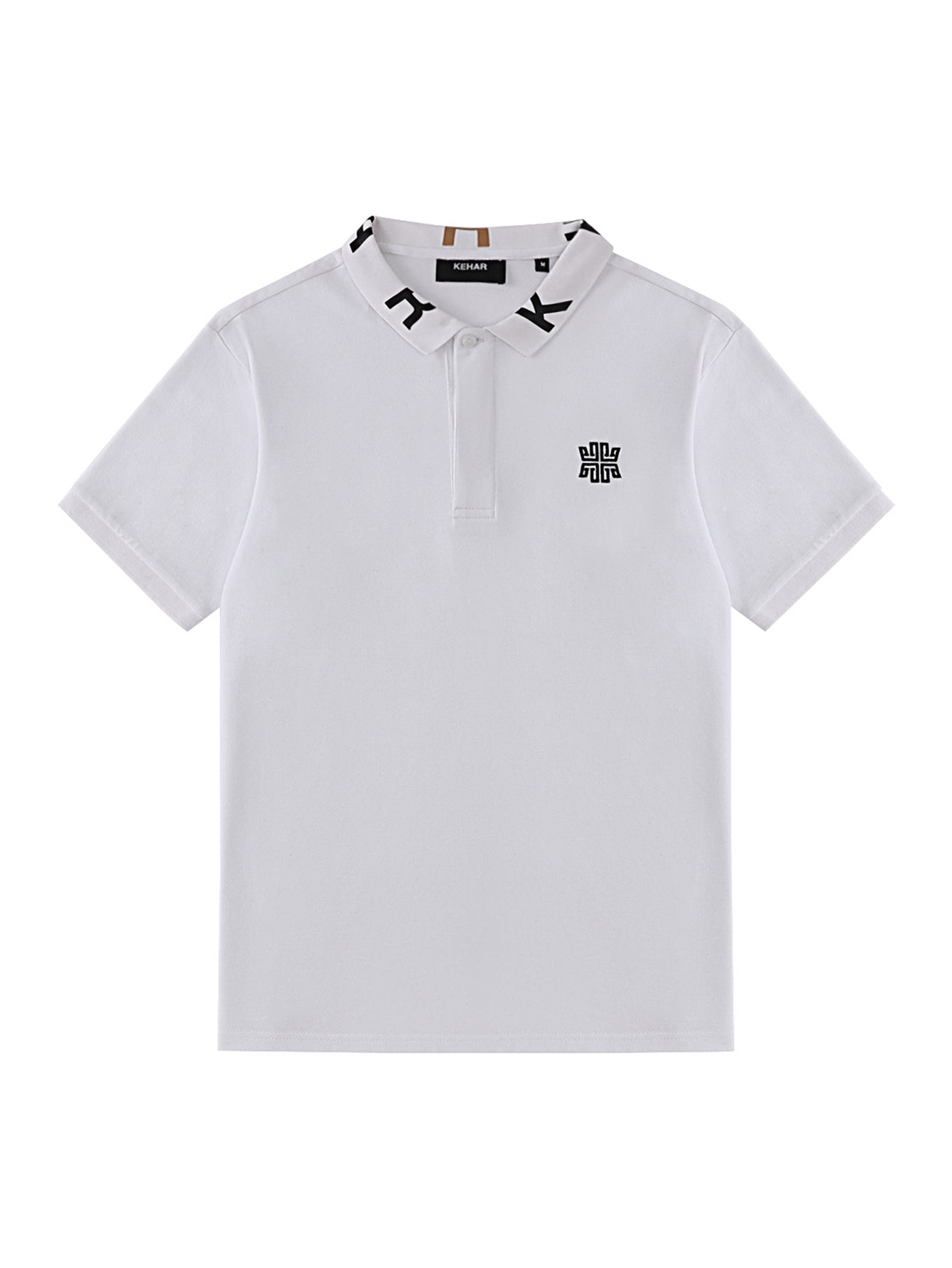 PIQUE POLO WHITE