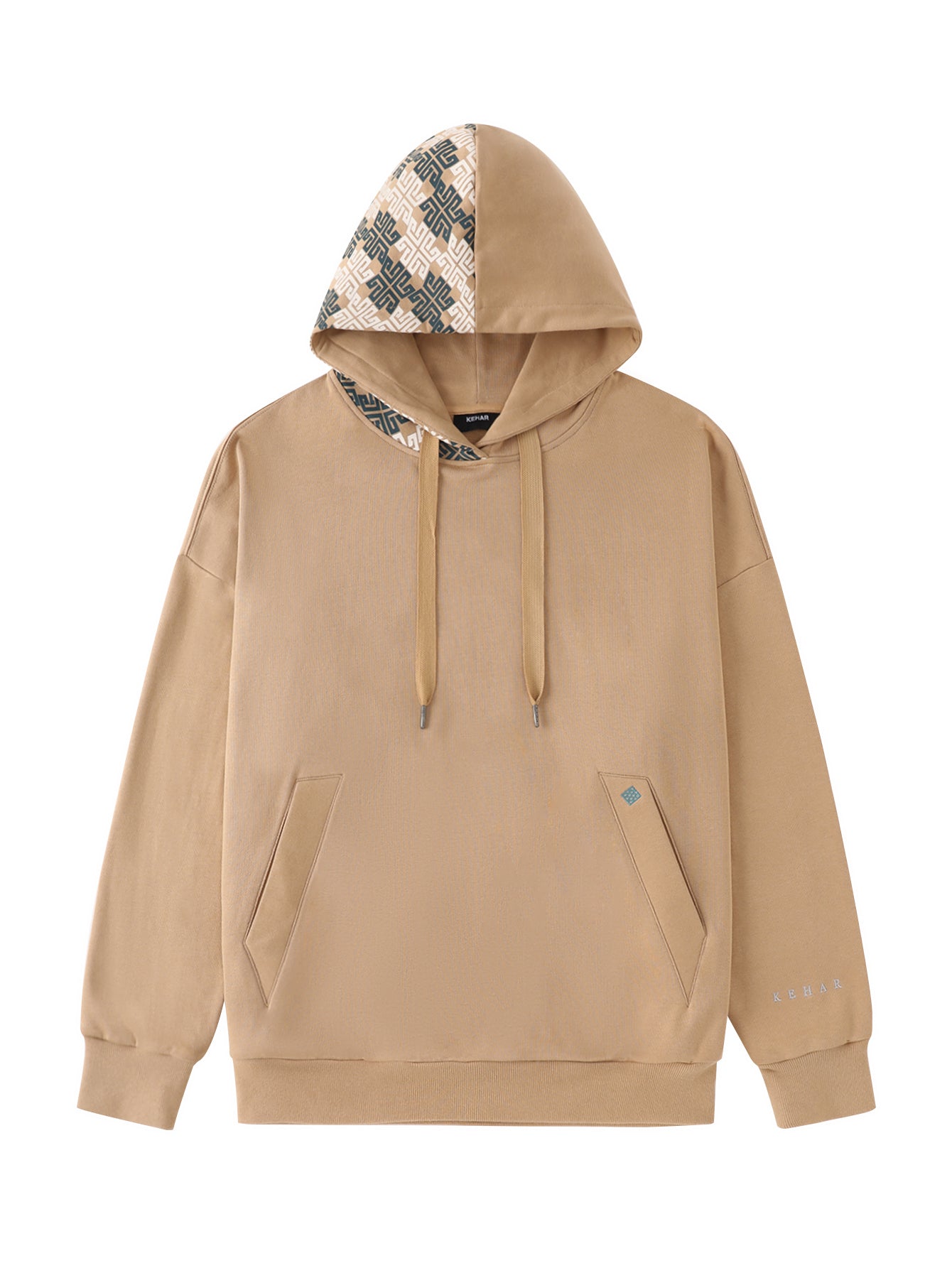 ARTISAN HERITAGE HOODIE BEIGE