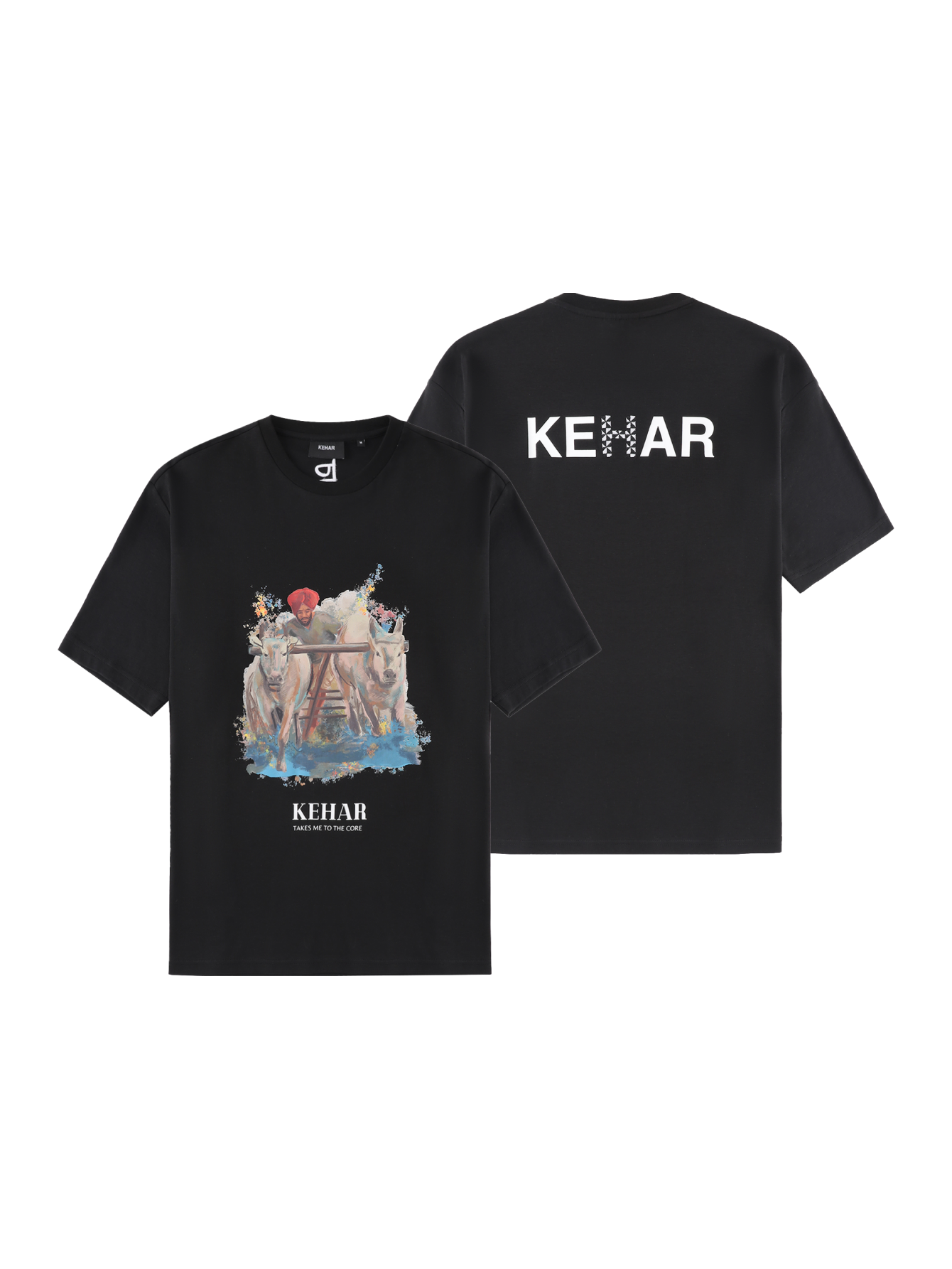 2 PACK ARTISAN TEES (BLACK)