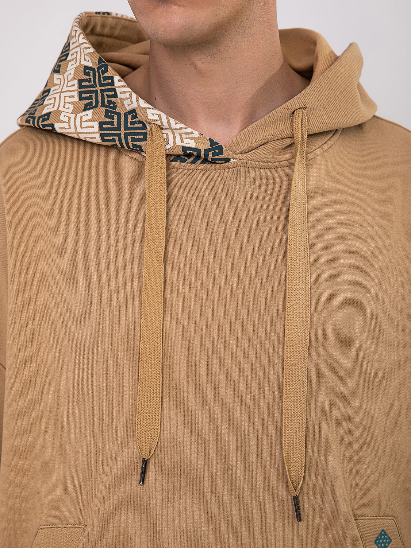 ARTISAN HERITAGE HOODIE BEIGE